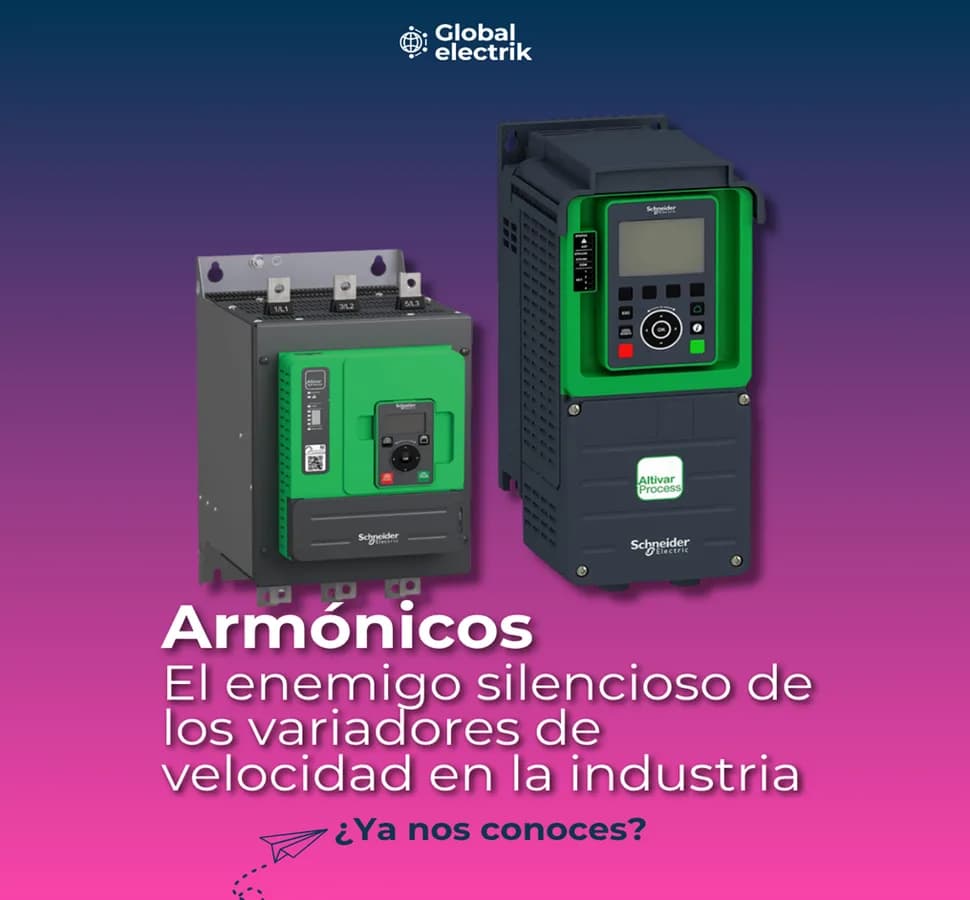 Armonicos: El enemigo silencioso de los variadores de velocidad en la industria